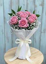 Букет цветов из:  Розы в Губкинском