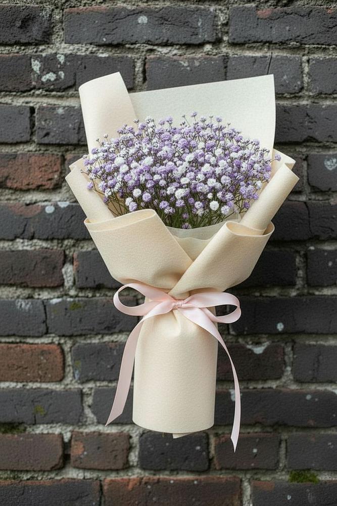 Букет цветов из: Гипсофила в Губкинском