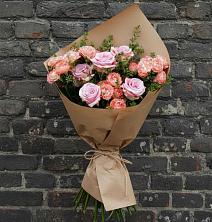 Букет цветов из:  Розы в Губкинском