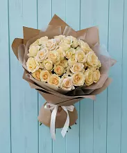 Букет Кремовое облако в Губкинском