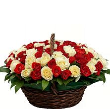 Премиум букет из: Розы в Губкинском