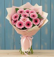 Букет цветов из:  Герберы в Губкинском